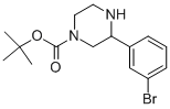 3-(3-BROMO-PHENYL)-PIPERAZINE-1-CARBOXYLIC ACID TERT-BUTYL ESTER CAS#: 886767-61-9
