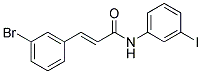 3-(3-BROMOPHENYL)-N-(3-IODOPHENYL)ACRYLAMIDE CAS#: 882079-32-5