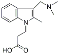 3-(3-DIMETHYLAMINOMETHYL-2-METHYL-INDOL-1-YL)-PROPIONIC ACID CAS#: 883549-77-7
