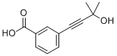 3-(3-HYDROXY-3-METHYLBUT-1-YNYL)BENZOIC ACID CAS#: 878742-28-0