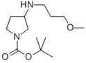 3-(3-METHOXYPROPYLAMINO)PYRROLIDINE-1-CARBOXYLIC ACID TERT-BUTYL ESTER CAS#: 887587-38-4