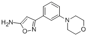 3-(3-MORPHOLIN-4-YL-PHENYL)-ISOXAZOL-5-YLAMINE CAS#: 887591-31-3