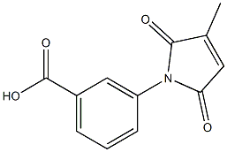 3-(3-methyl-2,5-dioxo-2,5-dihydro-1H-pyrrol-1-yl)benzoic acid CAS#: 832740-85-9