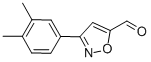 3-(3,4-DIMETHYL-PHENYL)-ISOXAZOLE-5-CARBALDEHYDE CAS#: 885273-72-3