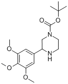 3-(3,4,5-TRIMETHOXY-PHENYL)-PIPERAZINE-1-CARBOXYLIC ACID TERT-BUTYL ESTER CAS#: 886770-31-6