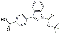 3-(4-CARBOXY-PHENYL)-INDOLE-1-CARBOXYLIC ACID TERT-BUTYL ESTER CAS#: 886370-74-7