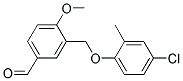3-(4-CHLORO-2-METHYL-PHENOXYMETHYL)-4-METHOXY-BENZALDEHYDE CAS#: 832740-55-3