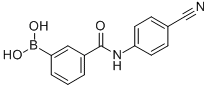 3-(4-CYANOPHENYL)AMINOCARBONYLPHENYLBORONIC ACID CAS#: 850567-36-1