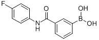 3-(4-FLUOROPHENYL)AMINOCARBONYLPHENYLBORONIC ACID CAS#: 850567-35-0