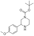 3-(4-METHOXY-PHENYL)-PIPERAZINE-1-CARBOXYLIC ACID TERT-BUTYL ESTER CAS#: 886768-17-8