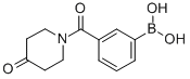 3-(4-OXOPIPERIDINE-1-CARBONYL)PHENYLBORONIC ACID CAS#: 850567-32-7