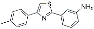 3-(4-P-TOLYL-THIAZOL-2-YL)-PHENYLAMINE CAS#: 886495-82-5