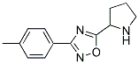 3-(4-methylphenyl)-5-pyrrolidin-2-yl-1,2,4-oxadiazole CAS#: 853102-38-2