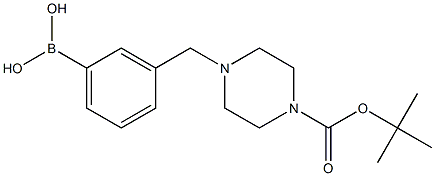 (3-((4-(tert-butoxycarbonyl)piperazin-1-yl)Methyl)phenyl)boronic acid CAS#: 865314-28-9
