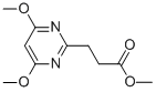 3-(4,6-DIMETHOXYPYRIMIDIN-2-YL)PROPANOIC ACID METHYL ESTER CAS#: 870079-64-4