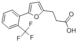 3-(5-(2-(TRIFLUOROMETHYL)PHENYL)FURAN-2& CAS#: 853310-21-1