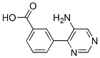 3-(5-Aminopyrimidin-4-yl)benzoic acid CAS#: 856905-14-1