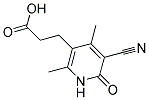 3-(5-CYANO-2,4-DIMETHYL-6-OXO-1,6-DIHYDROPYRIDIN-3-YL)PROPANOIC ACID CAS#: 852940-47-7