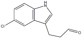 3-(5-Chloro-1H-indol-3-yl)propanal CAS#: 843656-18-8