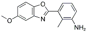 3-(5-METHOXY-BENZOOXAZOL-2-YL)-2-METHYL-PHENYLAMINE CAS#: 875000-02-5