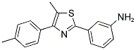 3-(5-METHYL-4-P-TOLYL-THIAZOL-2-YL)-PHENYLAMINE CAS#: 886496-54-4
