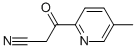 3-(5-METHYLPYRIDIN-2-YL)-3-OXOPROPANENITRILE CAS#: 868395-55-5