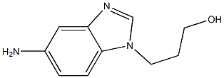 3-(5-amino-1H-benzimidazol-1-yl)-1-propanol(SALTDATA: FREE) CAS#: 883544-22-7