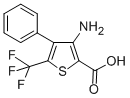 3-AMINO-4-PHENYL-5-(TRIFLUOROMETHYL)THIOPHENE-2-CARBOXYLIC ACID CAS#: 849066-52-0