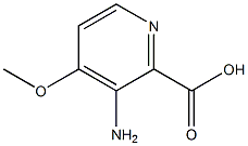 3-AMino-4-Methoxypicolinic acid CAS#: 870997-76-5