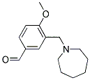 3-AZEPAN-1-YLMETHYL-4-METHOXY-BENZALDEHYDE CAS#: 842972-97-8