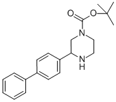 3-BIPHENYL-4-YL-PIPERAZINE-1-CARBOXYLIC ACID TERT-BUTYL ESTER CAS#: 886770-41-8