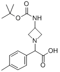 (3-BOC-AMINO-AZETIDIN-1-YL)-P-TOLYL-ACETIC ACID CAS#: 885275-90-1