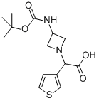 (3-BOC-AMINO-AZETIDIN-1-YL)-THIOPHEN-3-YL-ACETIC ACID CAS#: 885276-08-4
