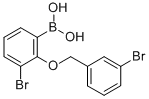 3-BROMO-2-(3'-BROMOBENZYLOXY)PHENYLBORO& CAS#: 849062-27-7
