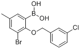 3-BROMO-2-(3'-CHLOROBENZYLOXY)-5-METHYL& CAS#: 870778-83-9