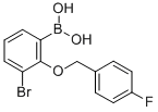 3-BROMO-2-(4'-FLUOROBENZYLOXY)PHENYLBOR& CAS#: 849052-22-8