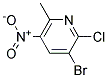 3-BROMO-2-CHLORO-5-NITRO-6-PICOLINE CAS#: 856834-95-2