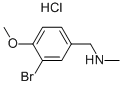 (3-BROMO-4-METHOXY-BENZYL)-METHYL-AMINE HYDROCHLORIDE CAS#: 855272-08-1