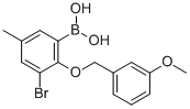3-BROMO-5-METHYL-2-(3'-METHOXYBENZYLOXY& CAS#: 849062-23-3