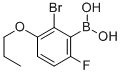 3-BROMO-6-FLUORO-3-PROPOXYPHENYLBORONIC& CAS#: 849052-20-6