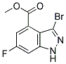 3-BROMO-6-FLUORO-4-INDAZOLECARBOXYLIC ACID METHYL ESTER CAS#: 885522-87-2