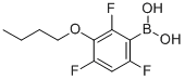 3-BUTOXY-2,4,6-TRIFLUOROPHENYLBORONIC A& CAS#: 871126-23-7