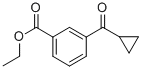 3-CARBOETHOXYPHENYL CYCLOPROPYL KETONE CAS#: 878745-20-1