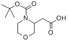 3-CARBOXYMETHYL-MORPHOLINE-4-CARBOXYLIC ACID TERT-BUTYL ESTER CAS#: 859155-89-8