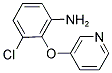 3-CHLORO-2-(PYRIDIN-3-YLOXY)-PHENYLAMINE CAS#: 869945-98-2