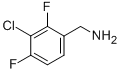 3-CHLORO-2,4-DIFLUOROBENZYLAMINE CAS#: 886761-65-5