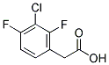 3-CHLORO-2,4-DIFLUOROPHENYLACETIC ACID CAS#: 886761-66-6
