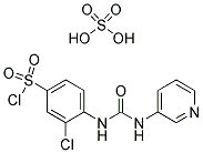 3-CHLORO-4-(3-PYRIDIN-3-YL-UREIDO)-BENZENESULFONYL CHLORIDE HYDROGEN SULFATE CAS#: 820245-42-9