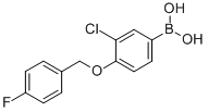 3-CHLORO-4-(4'-FLUOROBENZYLOXY)PHENYLBO& CAS#: 849062-39-1