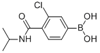 3-CHLORO-4-(N-ISOPROPYLCARBAMOYL)PHENYLBORONIC ACID CAS#: 850589-41-2